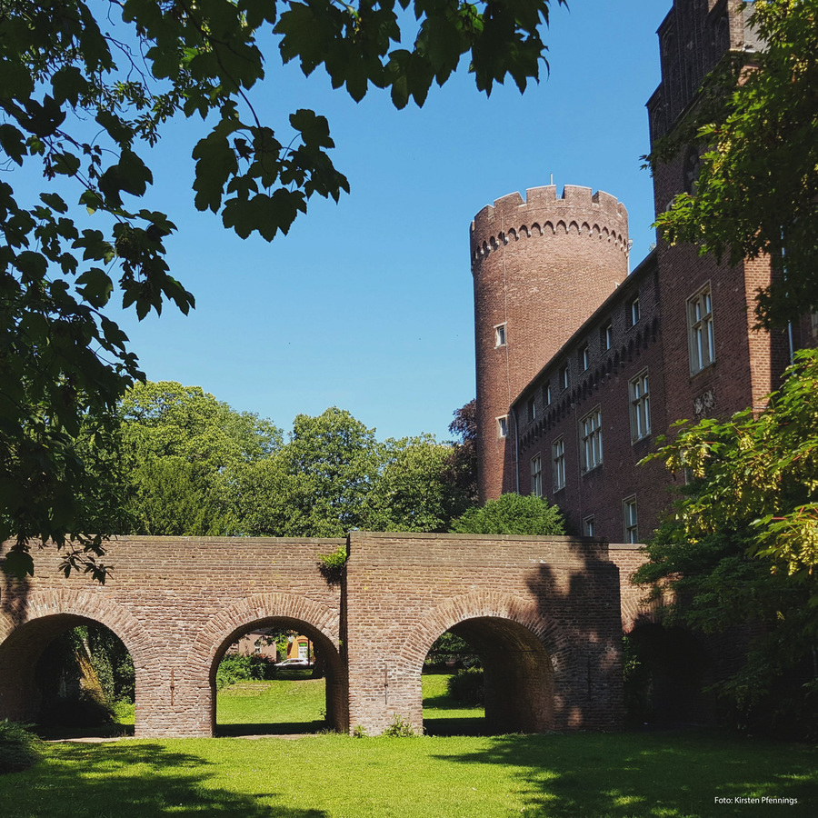 Verkehrsarmes Quartier am Rande des Kempener Stadtkerns 