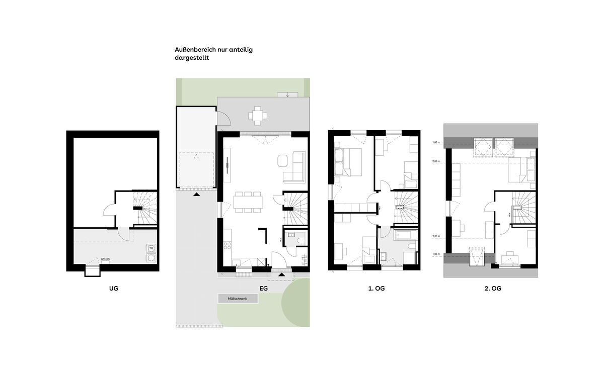 Think big. Live bigger:<br>Doppelhaushälften mit 155 m².