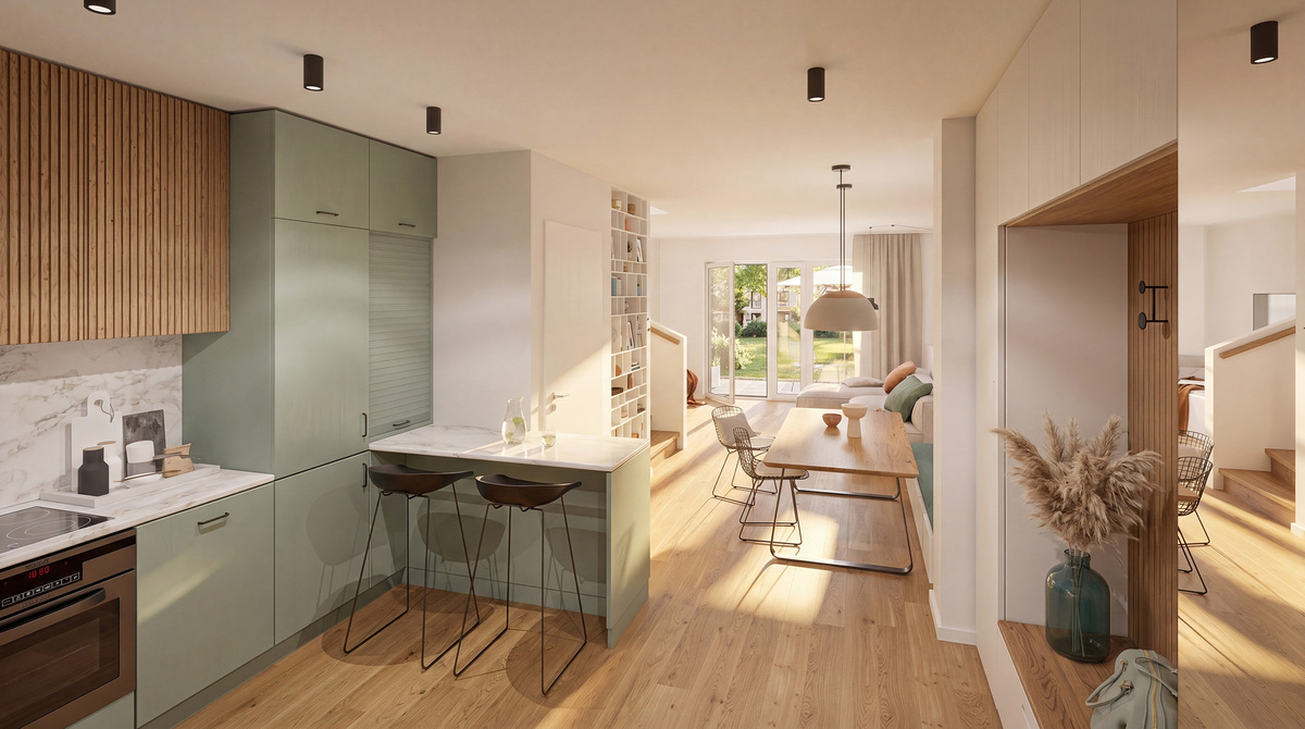 Ihr Townhouse mit ganz viel Freiraum im Alltag.